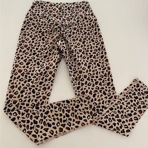 Ryderwear leopard print leggings. Very flattering scrunch leggings